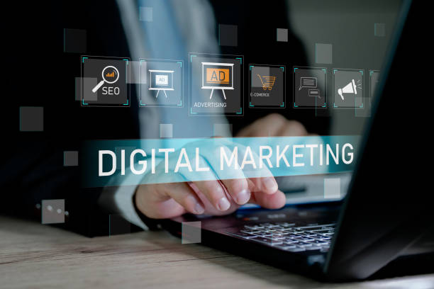 istock Digital marketing commerce online sale concept, 2105167689