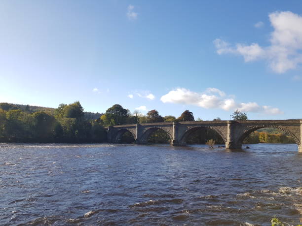 istock Dunkeld Bridge over River Tay, Dunkeld, Perth and Kinross, Scotland, England 2105220507
