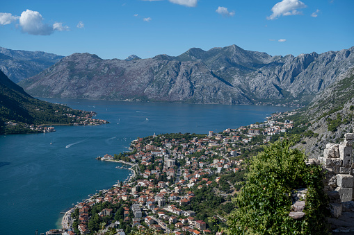 Aerial view of Montenegro