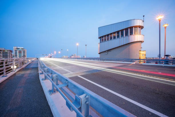 Fort Lauderdale, FL, USA - March 13, 2024:  Photo 1th Street Causeway Bridge E Clay Shaw JR
