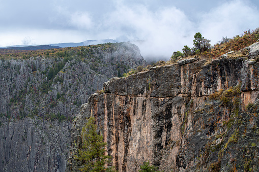 Scenery at Black Canyon of the Gunnison National Park, Colorado, USA