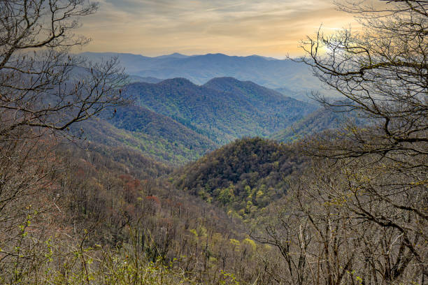 istock Mountain Overlook, Great Smoky Mountain National Park 2105520881