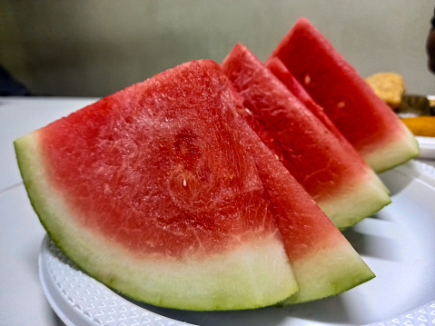 Sliced ​​watermelon slices