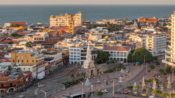 istock Cartagena, Colombia from drone 2105874697