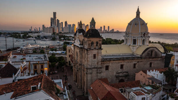istock Cartagena, Colombia from drone 2105880940