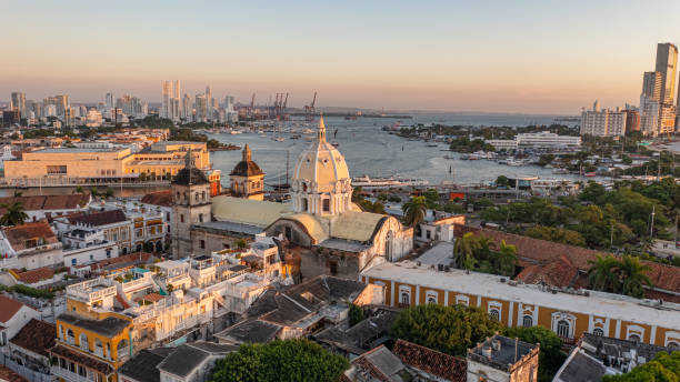 istock Cartagena, Colombia from drone 2105885598