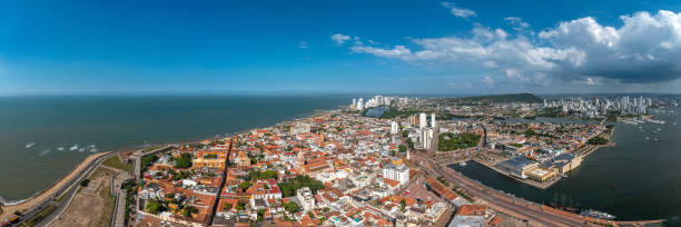 istock Cartagena, Colombia from drone 2105910681