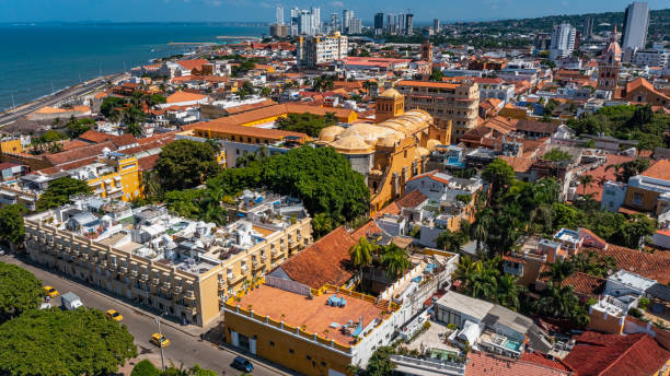 istock Cartagena, Colombia from drone 2105933282