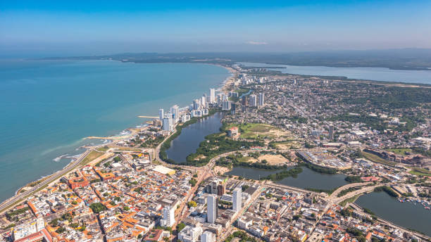 istock Cartagena, Colombia from drone 2105936344