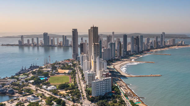 istock Cartagena, Colombia from drone 2105939933