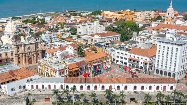 istock Cartagena, Colombia from drone 2105944586