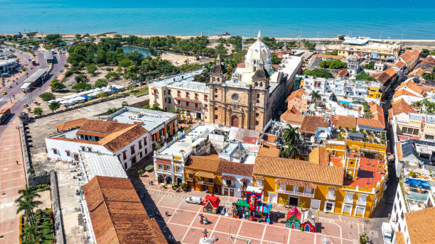 istock Cartagena, Colombia from drone 2105953025