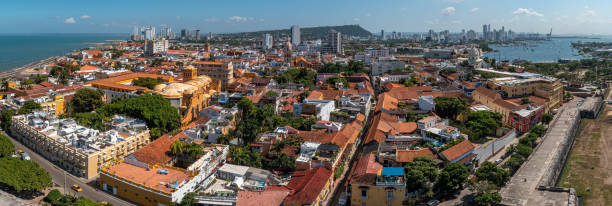 istock Cartagena, Colombia from drone 2105972321