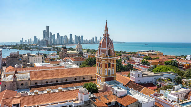 istock Cartagena, Colombia from drone 2105972322