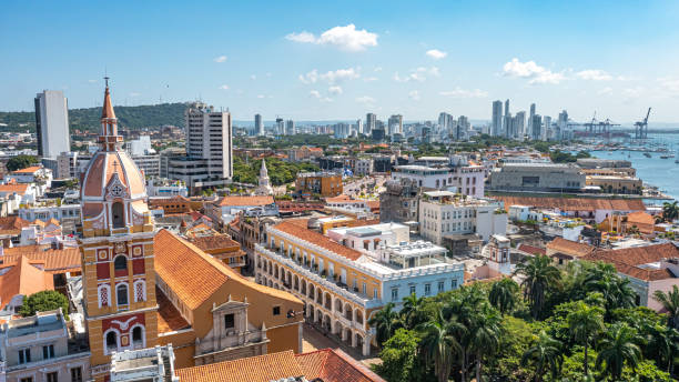 istock Cartagena, Colombia from drone 2105979596