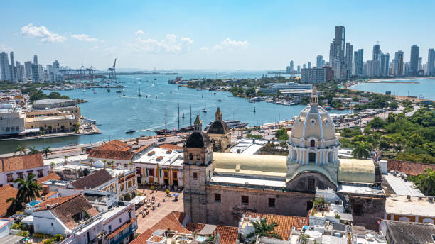 istock Cartagena, Colombia from drone 2105984740