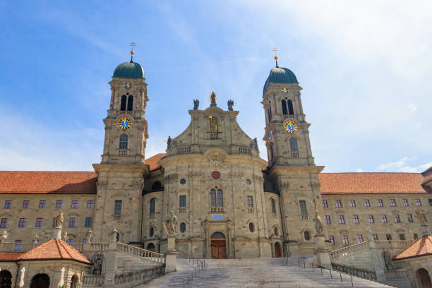 istock Benedictine Abbey of Einsiedeln in Switzerland 2106091276