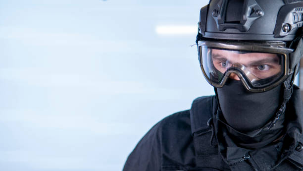 istock Portrait of a field agent in full uniform 2106100295