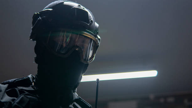 istock Portrait of a field operative in complete attire 2106100807