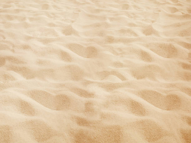 istock Selective focus of summer and holiday backgrounds concepts with landscape, white sand 2106107603