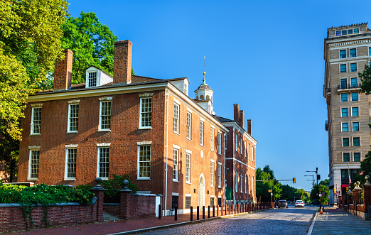 American Philosophical Society and Old City Hall in Philadelphia, Pennsylvania