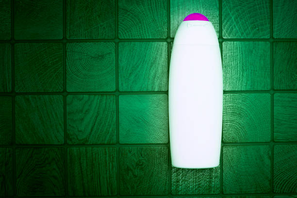 Reusable Amber Plastic Pump Bottle for Lotion or Soap