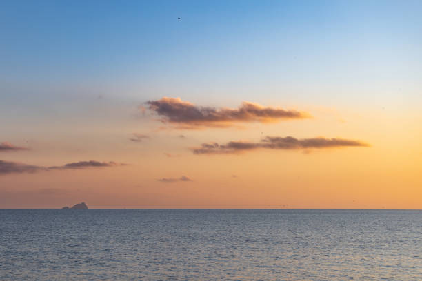 Horizon landscape at sunset.\nMarch - 2024 / Istanbul - Turkey.