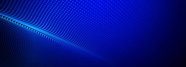 istock Digital technology background. Dynamic wave of glowing points. Colored music wave. Futuristic background for presentation design. 3d rendering. 3d Widescreen. 2106251857