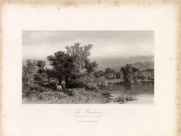 You're looking at a beautifully detailed engraved illustration from the 'Picturesque America' series. Published by D. Appleton and Company of New York in 1872 and 1874 and edited by the romantic poet and journalist William Cullen Bryant. The 