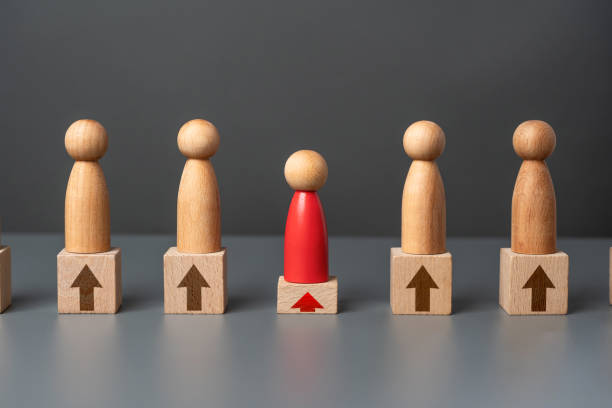 istock Stay behind the rest. Poor performance. Underachievement. Below the average. Not unlocking potential. Stress and desolation. 2106742427