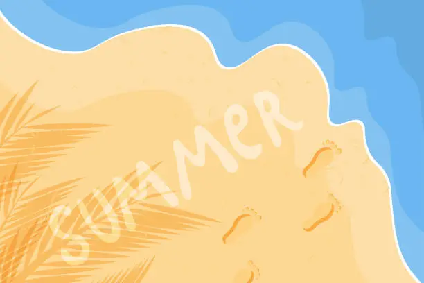 Vector illustration of summer