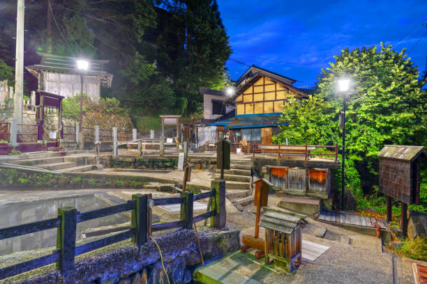 istock Nozawa Onsen, Japan Historic Hot Springs 2106874589