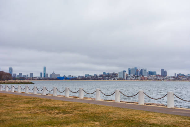 istock Boston Skyline Across Dorchester Bay 2106936351