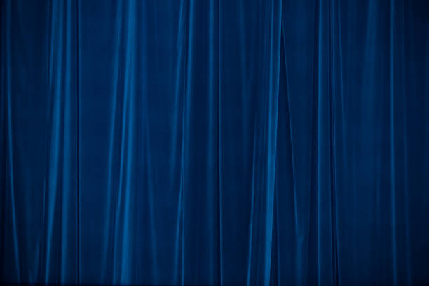 istock the blue curtain in theatre. 2106977540