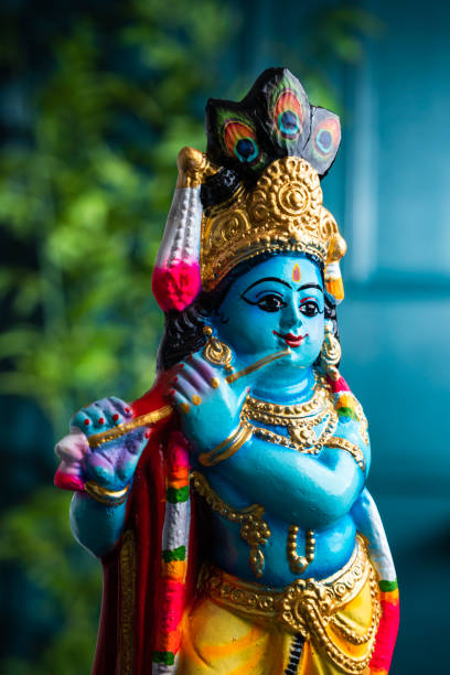 istock Closeup image of Lord Krishna 2106998991
