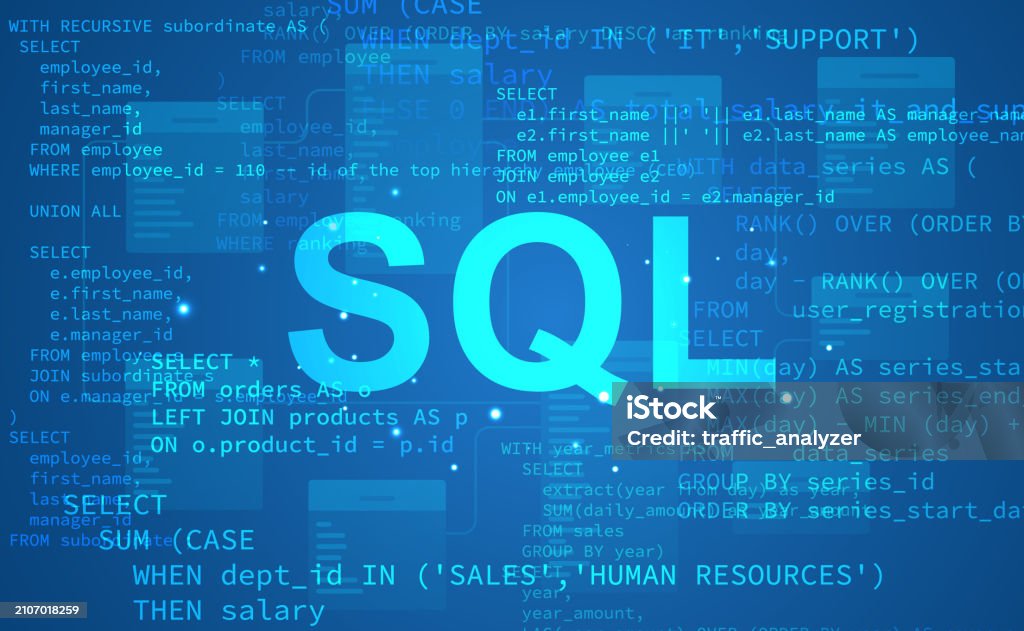 Ilustración de Sql Code y más Vectores Libres de Derechos de ...