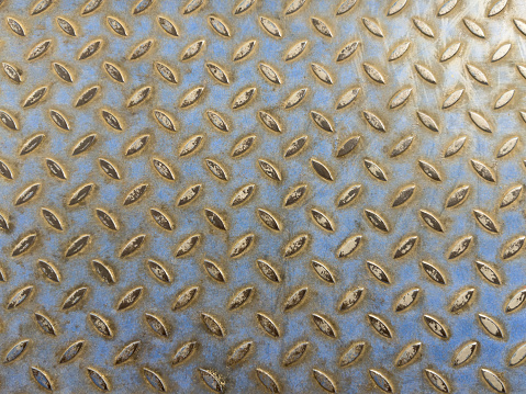 Metal pattern with scratches and damages grunge texture background