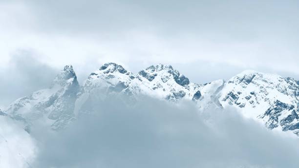Allgau alps mountains seen from the Fellhorn
