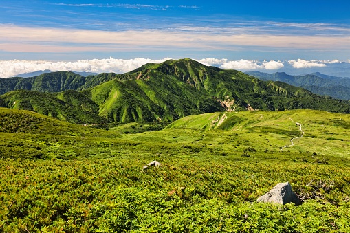 Mt. Bessan of Hakusan in Japan