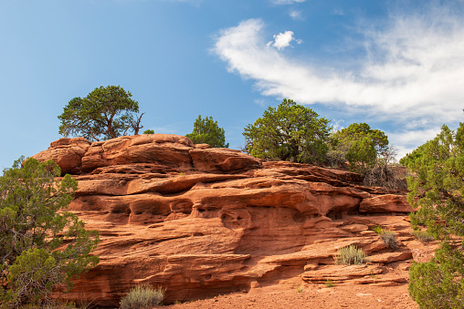 Rock formation at Colorado National Monument, Colorado, USA