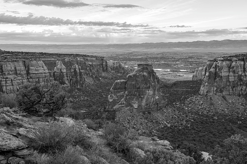 Scenery of Colorado National Monument, Colorado, USA