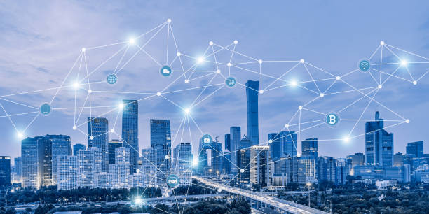 istock City Connection and Big Data Concept in Beijing, China 2108118787