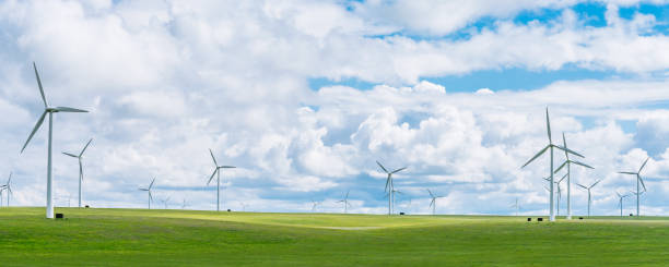 istock Wind farm on Huitengxile grassland in Inner Mongolia, China 2108164461