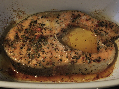 Wild Caught Salmon oven seasonings Seafood Healthy Water River