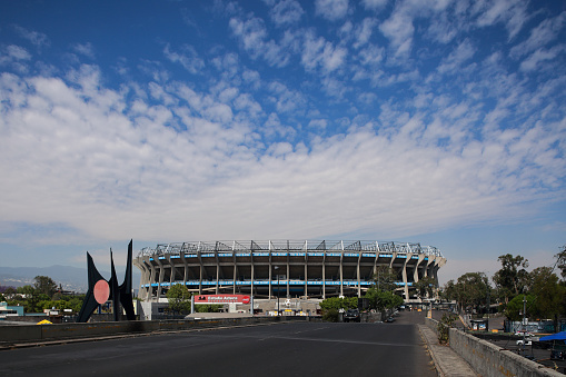 Ciudad de México, México - March 17. 2024: Azteca Stadium