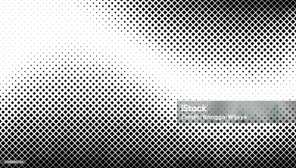Random Diamond Gradient Pattern Halftone Gradient Diamond Pattern Stock Illustration - Download Image ...
