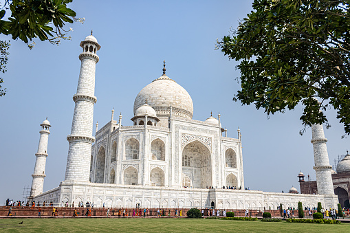 Taj Mahal, one of the New 7 Wonders of the World, Agra India