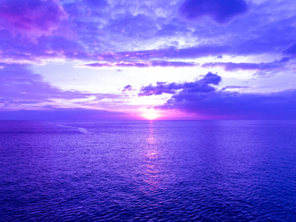 istock Landscape Sunset sky,Nature beautiful Light Sunset or sunrise over sea 2108354314