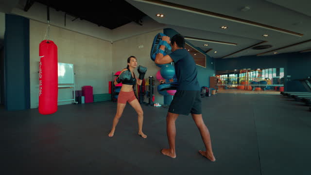 Martial Art kick boxing