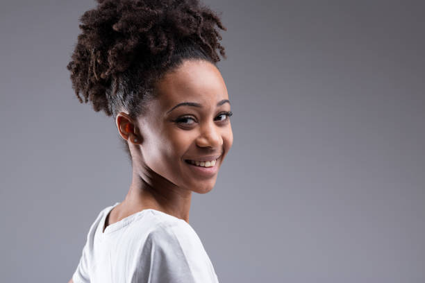 istock Laughter in her eyes, hair joyously untamed 2108472258